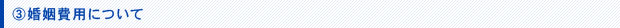 婚姻費用について